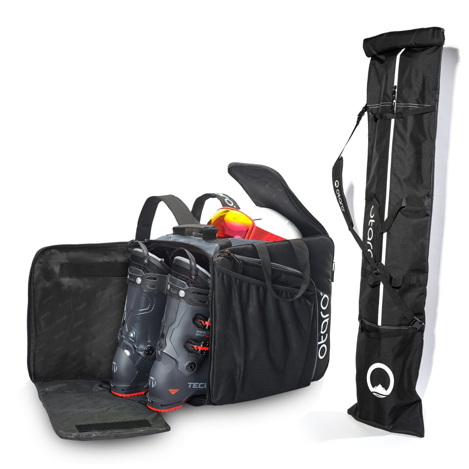 Skischuhtasche & Skitasche | Pro-Set für 1 Paar Ski