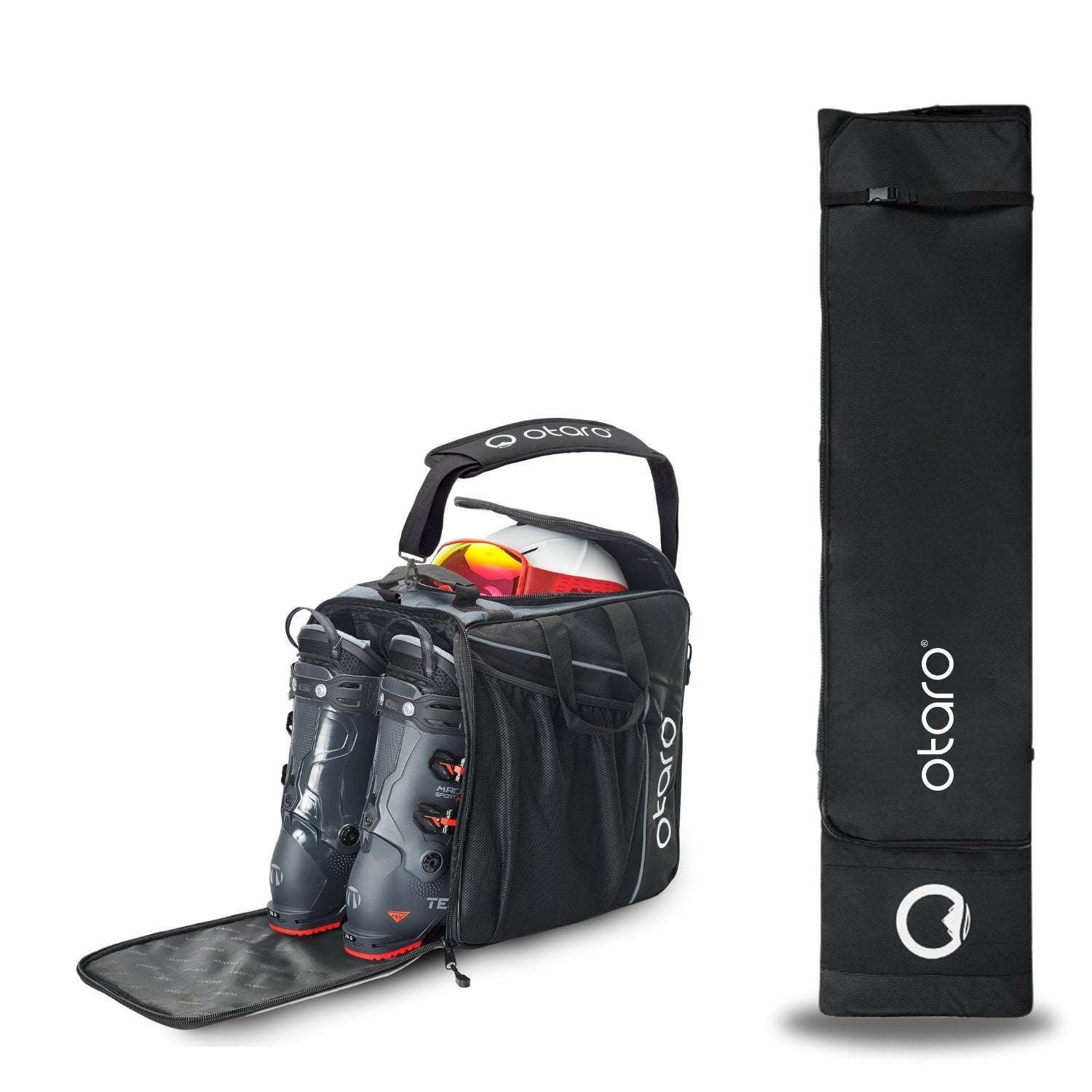 Otaro Stiefeltasche & Snowboardtasche 180cm Set