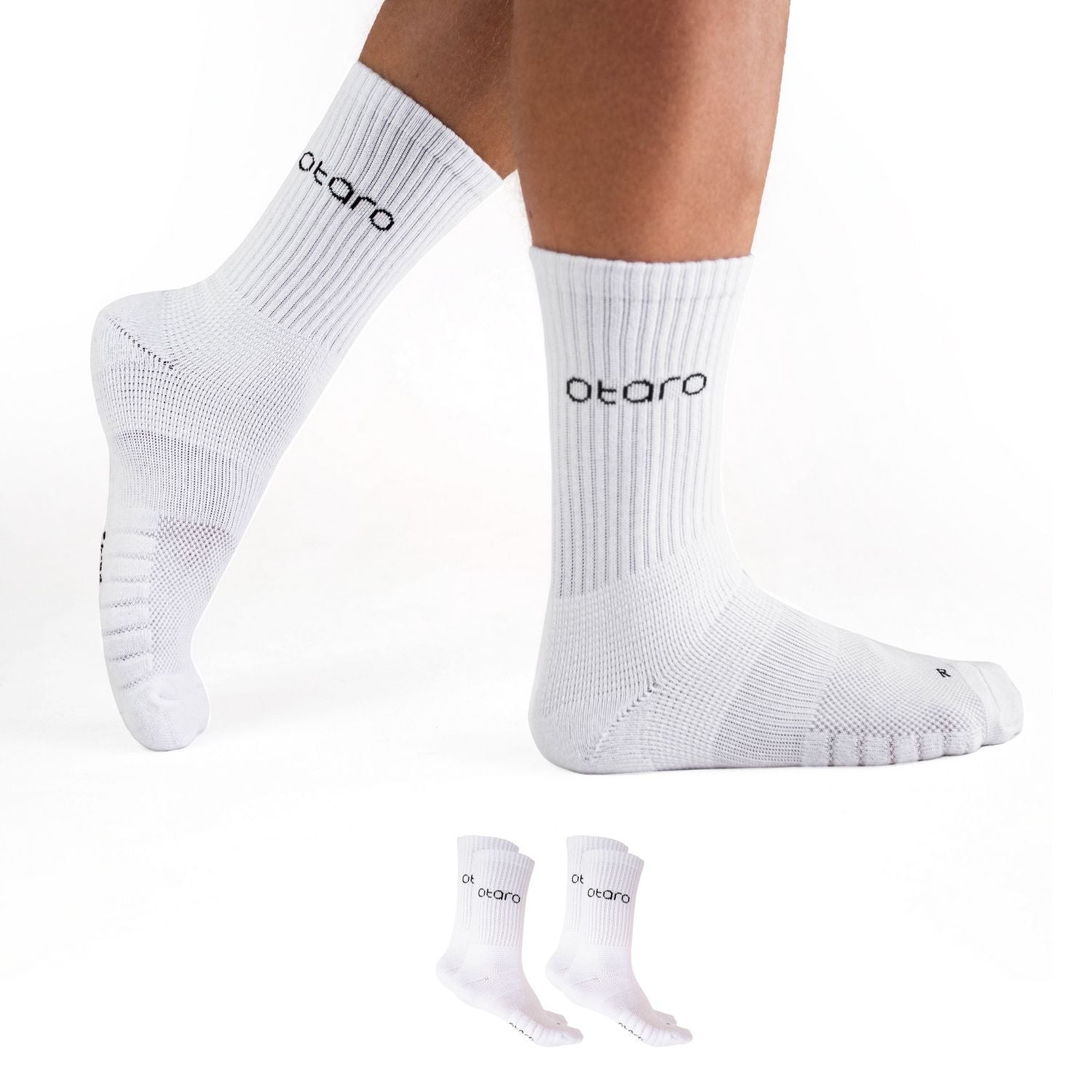 Otaro Tennissocken ROGER (2 Paar) Bio-Baumwolle