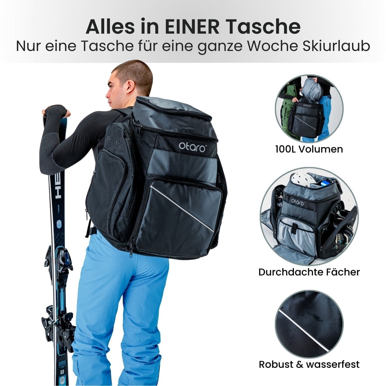 Otaro Skischuhreisetasche Ultra Max 105L – Produktansicht 2