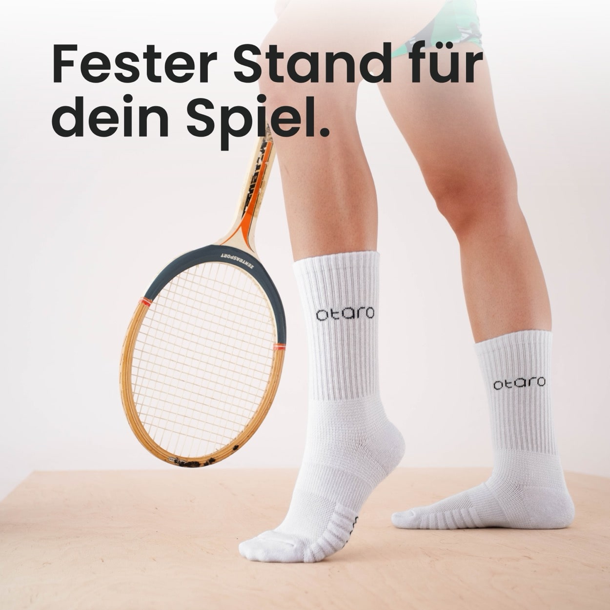 Otaro Tennissocken ROGER (2 Paar) Bio-Baumwolle – Produktansicht 2
