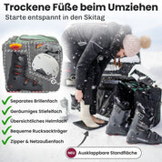 Skischuhtasche & Skitasche | Pro-Set für 2 Paar