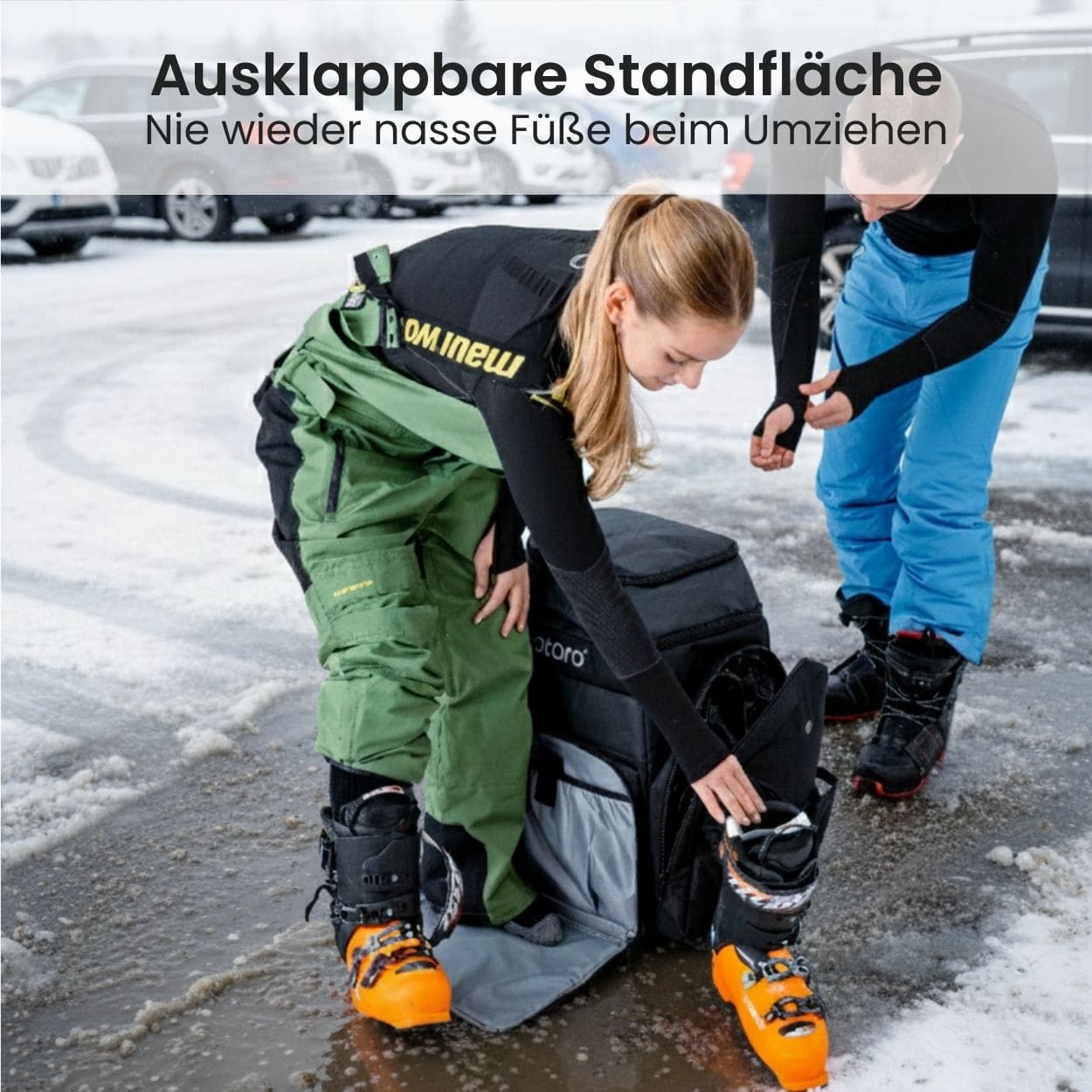 Otaro Skischuhreisetasche Ultra Max 105L – ausklappbare Standfläche
