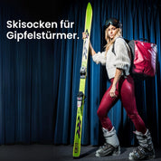 Skisocken für Wintersport | Plastikfrei verpackt