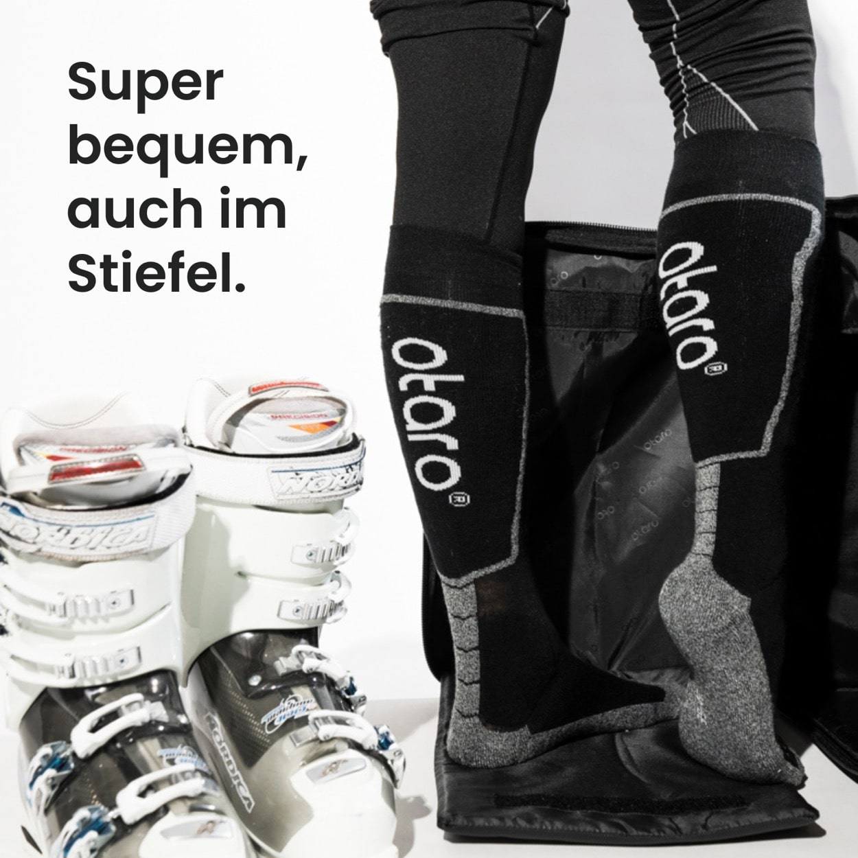 Skisocken für Wintersport | Plastikfrei verpackt