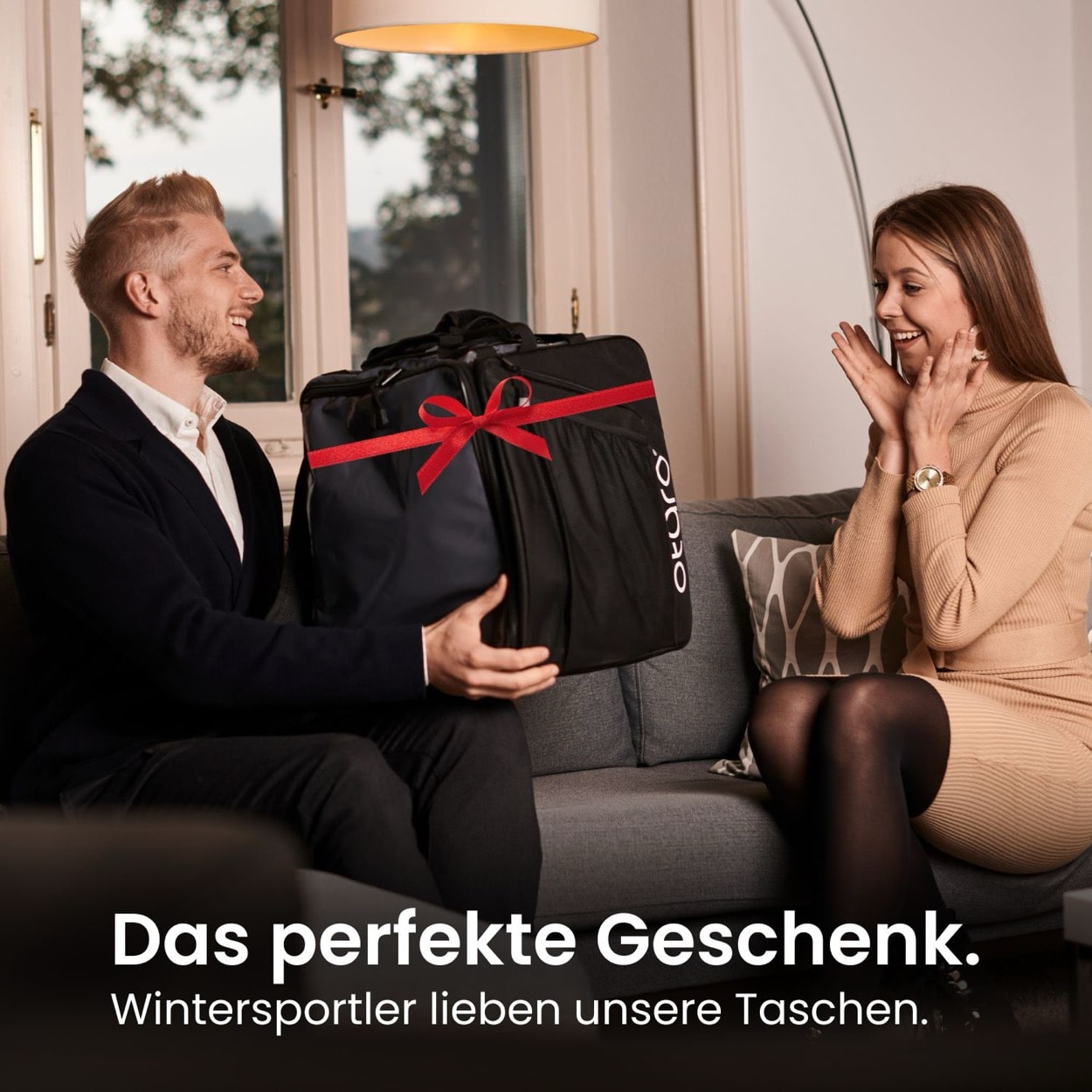 Skischuhtasche & Skitasche | Classic-Set für 1 Paar Ski-Long