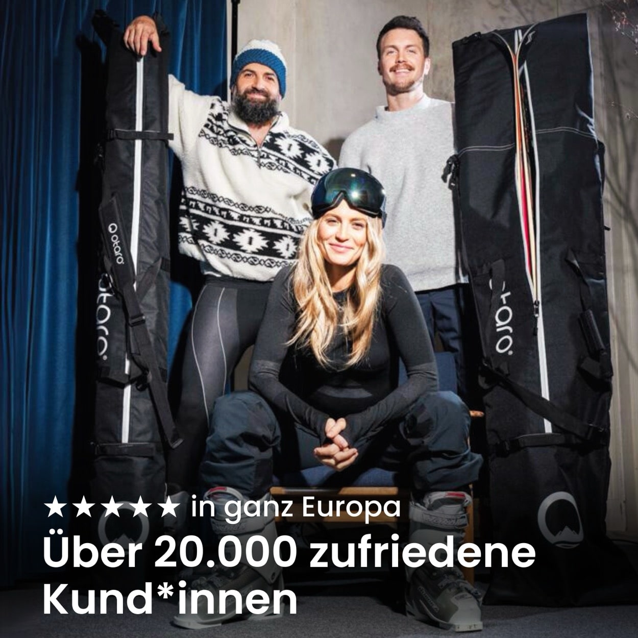 Skisocken für Wintersport | Plastikfrei verpackt