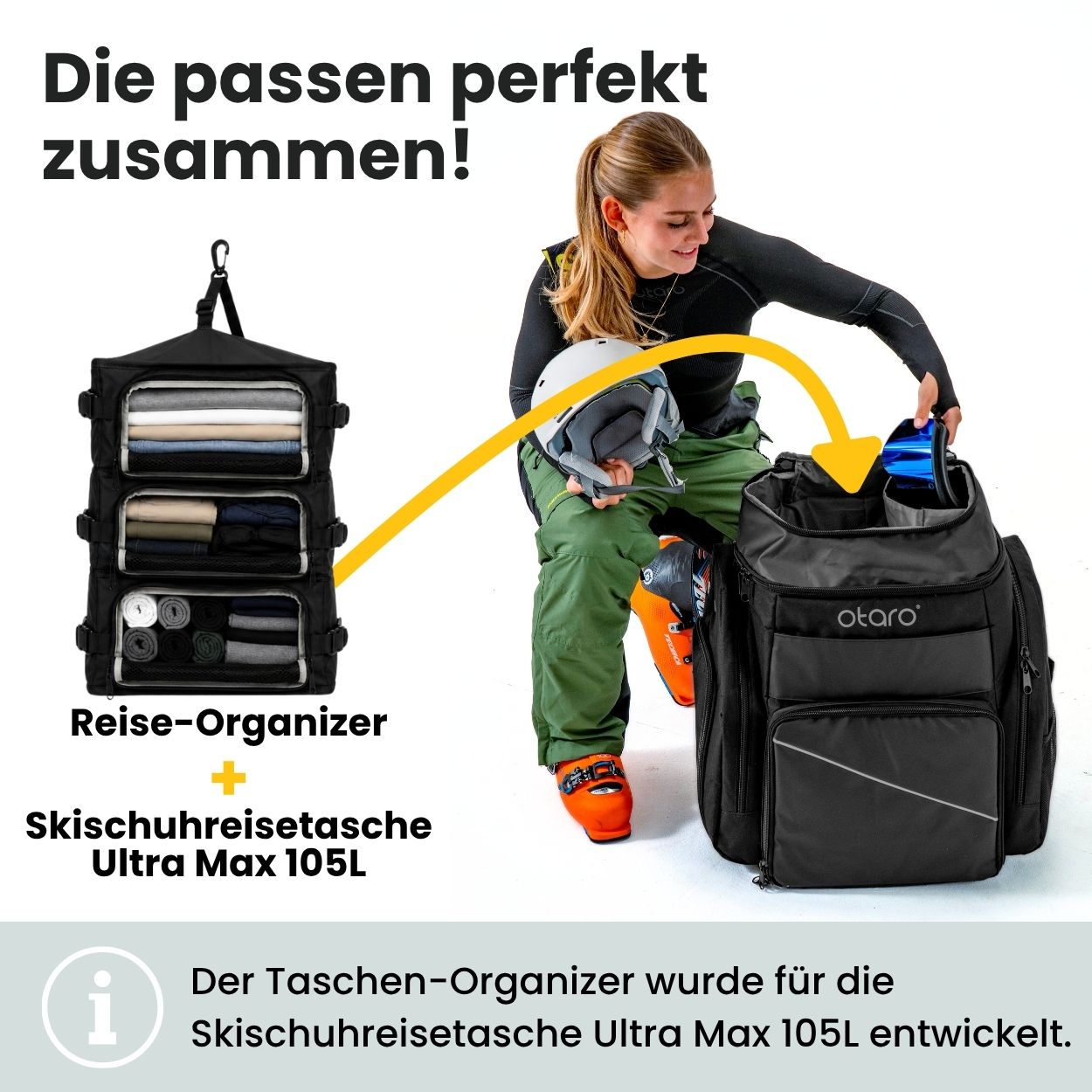 Otaro Skischuhreisetasche Ultra Max 105L – Produktansicht 4