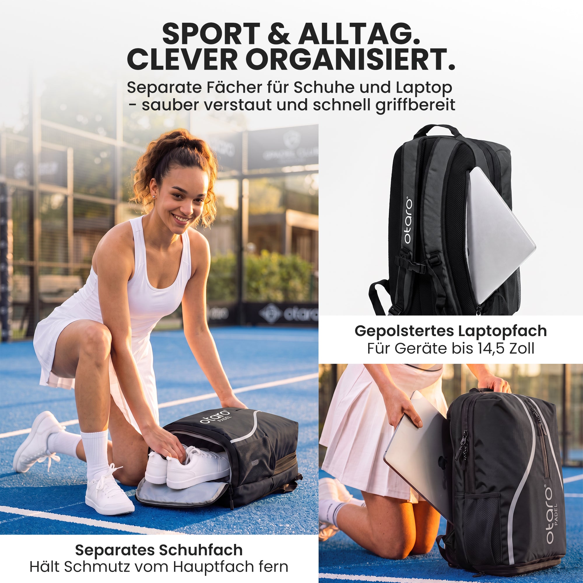 Otaro Padel-Tennis Set – Produktansicht 7