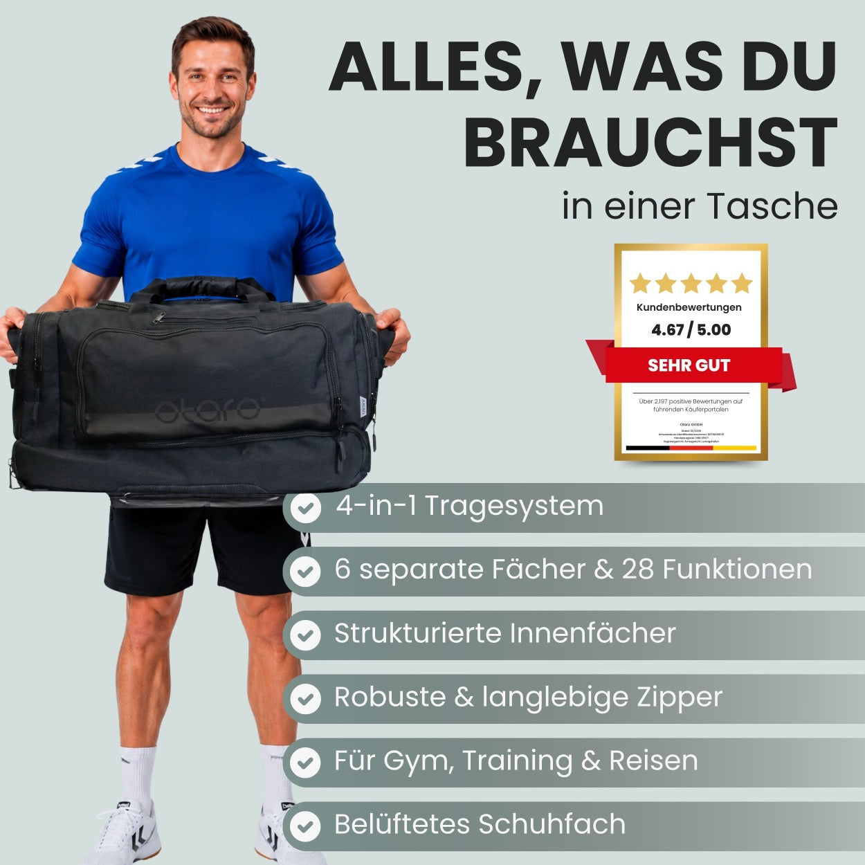 Sporttasche | Pro 70L