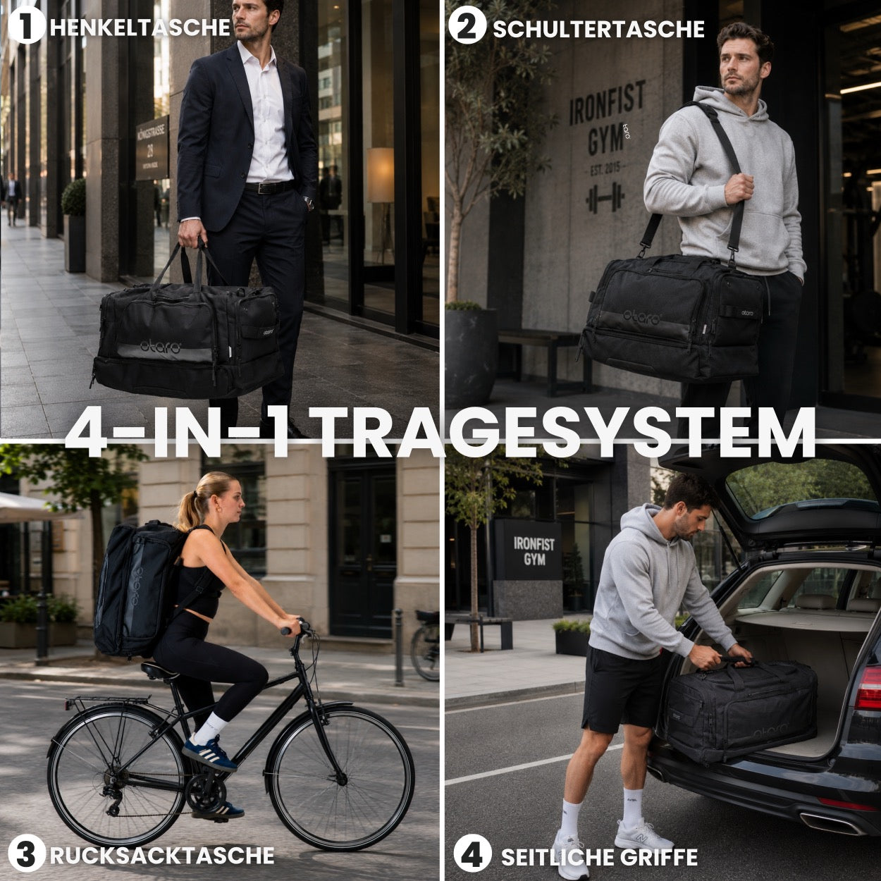 Otaro Sporttasche Pro 70L – Produktansicht 4