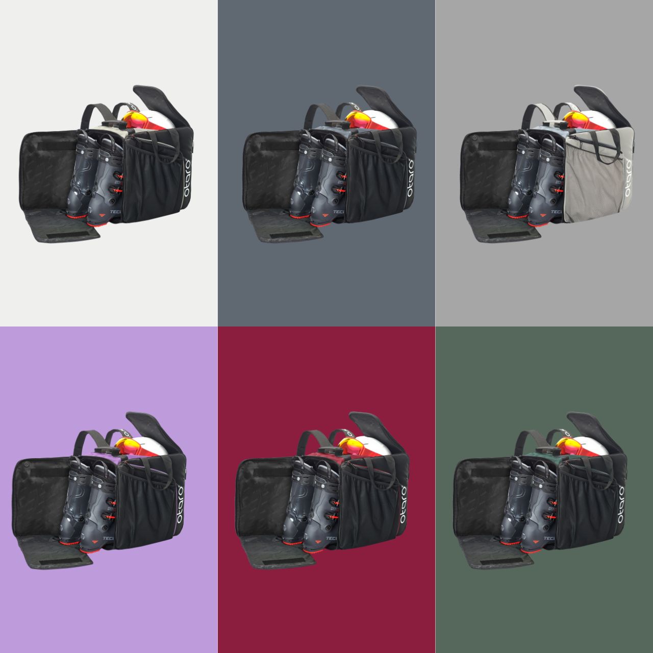 Skischuhtasche & Skitasche | Pro-Set für 1 Paar-Long Ski
