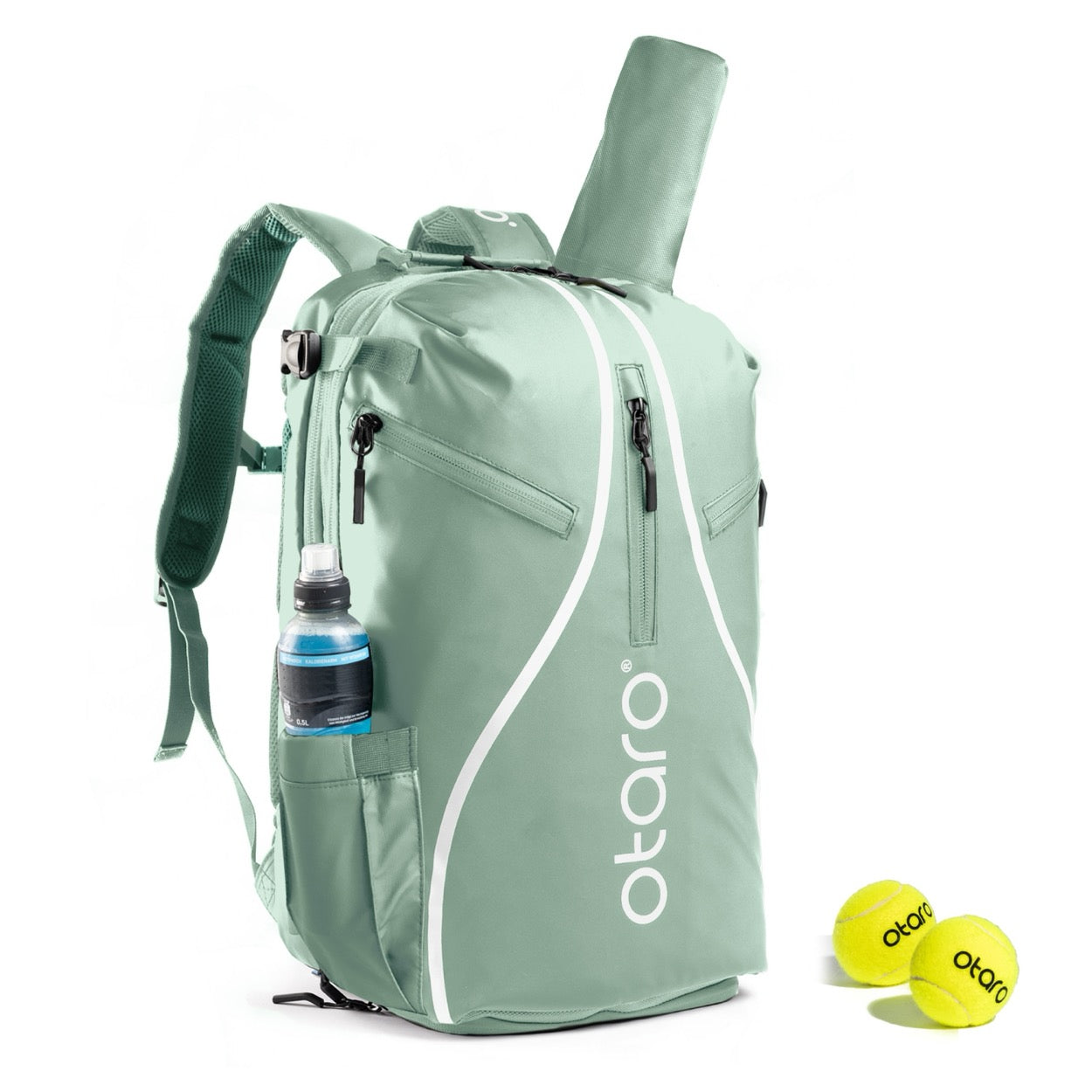 Otaro Tennisrucksack Pro 42L in Matcha Grün