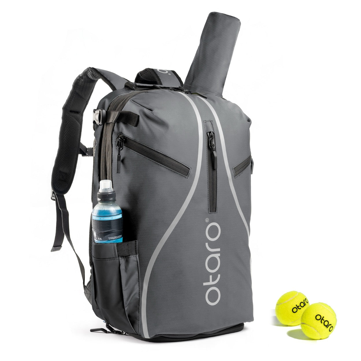 Otaro Tennisrucksack Pro 42L in New York Grau